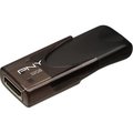Pny Technologies Pny P-FD32GATT4-GE 32GB Attach 4 2.0 Flash Drive - 32 GB - USB 2.0 Type A - Black - 1 Year Warranty P-FD32GATT4-GE